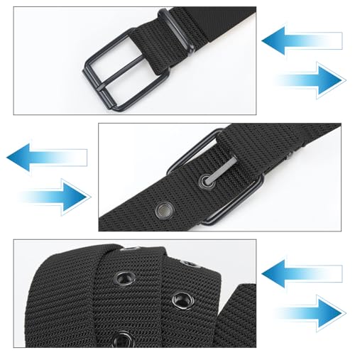 Tactical Nylon Belt for Men, Men Casual Belt for Hiking Military Rigger Work - Quick Release Outdoor Use