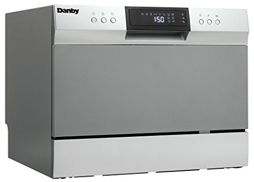 Danby DDW631SDB Countertop Dishwasher, Stainless Steel