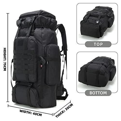 King'sGuard 70L Camping Hiking Backpack Tactical Backpack Military Molle Rucksack Backpack for Outdoor