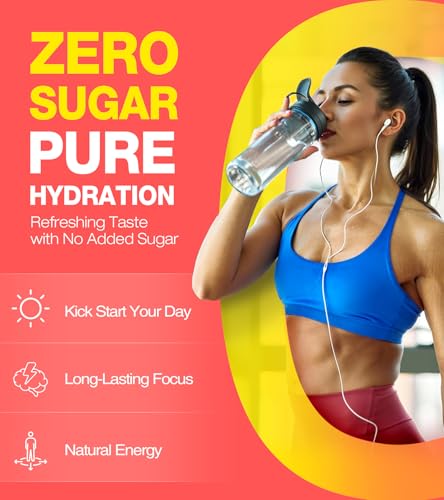 Dralot Juicy Splash 30 Packs Sugar Free Electrolytes Powder w/Natural Flavor, Liquid Daily IV Recharge+Tech. Mix 5 Electro...