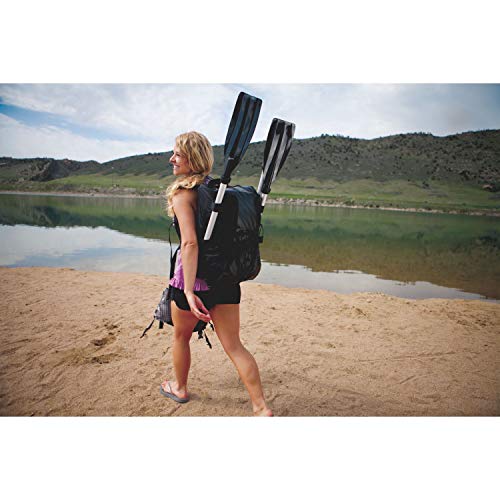 Sevylor QuickPak K1 1-Person Inflatable Kayak, Kayak Folds into Backpack with 5-Minute Setup, 21-Gauge PVC Construction; H...