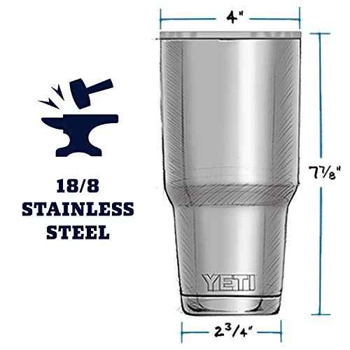 YETI Rambler 30 oz Stainless Steel Vacuum Insulated Tumbler w/MagSlider Lid