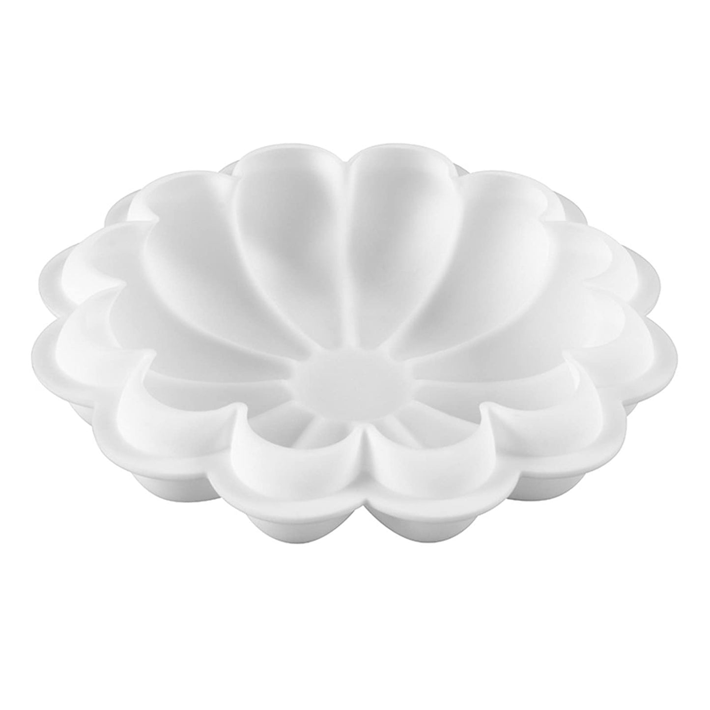 Pure Vie 8.66" Leak-proof Nonstick Silicone Cake Mold Baking Pan Pastry Mould for Christmas Anniversary Birthday Cake, Loaf, Muffin, Brownie, Chocolate, Cheesecake, Tart, Pie, Flan, Bread, Jelly, Soap