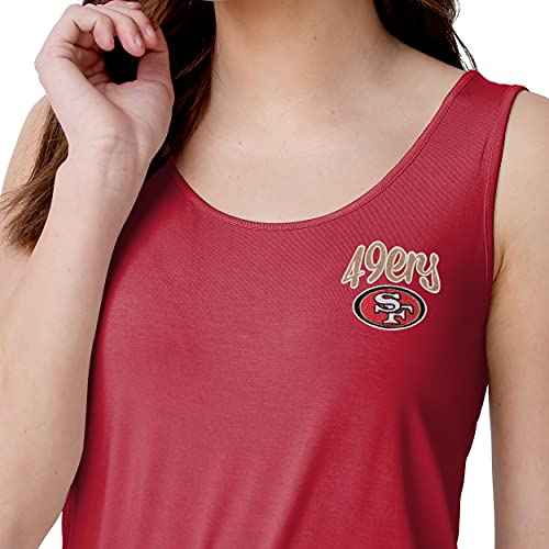 FOCO Women's Team Logo Drawstring Jumpsuit Romper