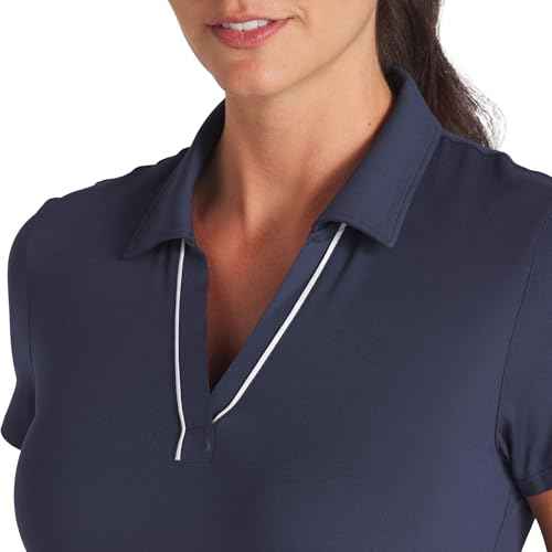 PUMA Women's Cloudspun Piped Ss Polo
