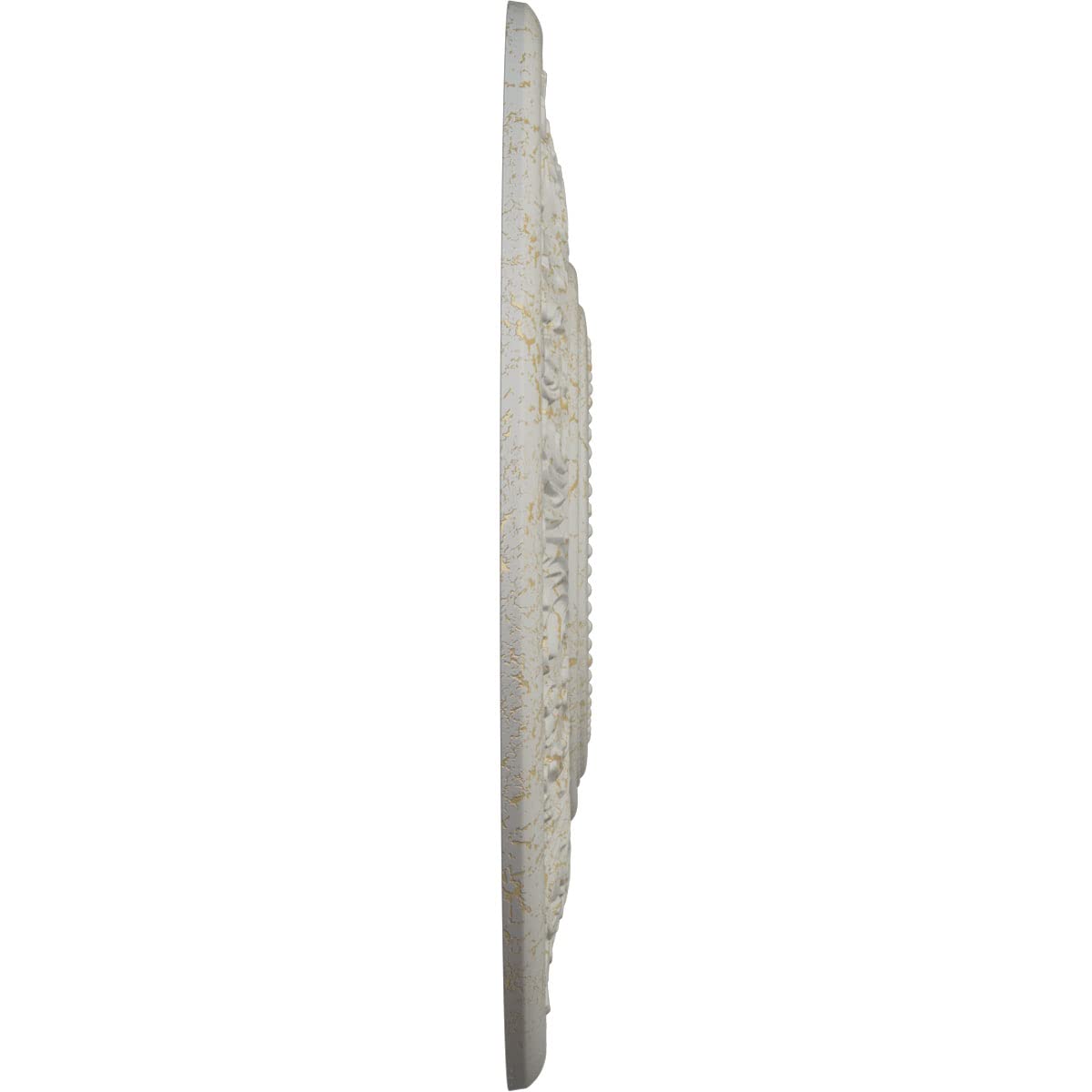 Ekena Millwork Cm20Vipcc Vienna Ceiling Medallion Fits Canopies Up To 6 1/2, Pot Of Cream Crackle