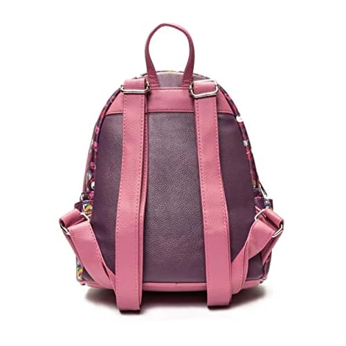 Loungefly The Nightmare Before Christmas Jack and Sally Hearts Mini Backpack