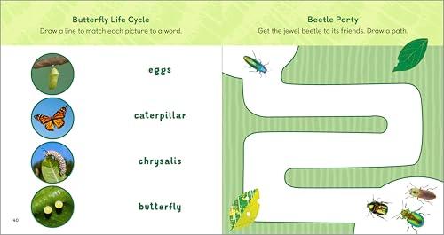 The Backyard Bug Book for Kids: Storybook, Insect Facts, and Activities (Let's Learn About Bugs and Animals)