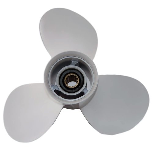 Boatman OEM Prop 12 1/4x9 Fit Yamaha Outboard Motor T25/F30/F40/F50/40HP/48hp/50hp/60hp/F60 G Series 13 Tooth Spline Aluminum 3 Blades Propeller 663-45956-01-EL