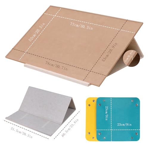 Lavievert Tilting Puzzle Board with 2-in-1 Stand & Cover, Adjustable Plateau Storage with 6 Sorting Trays for Adults, Port...
