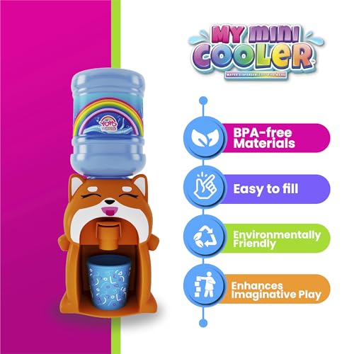 My Mini Cooler – Tiny Water Dispenser Machine for Dollhouse Furniture, Juice, Beverage | Miniature Desktop Water Dispense...