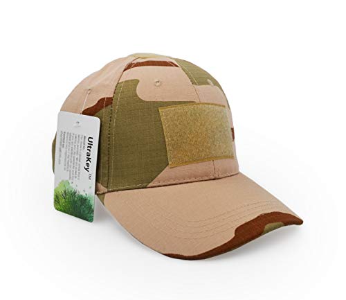 UltraKey Military Tactical Operator Cap, Outdoor Army Hat Hunting Camouflage Baseball Cap