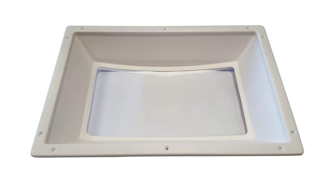 SCT RV Skylight Inner Dome with Clear Window - 14" x 22"