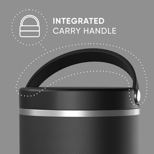 Hydrapeak 25oz Stainless Steel Vacuum Insulated Food Jar for Hot Food and Cold Food, Wide Mouth Leak-Proof Soup Jar for Ad...