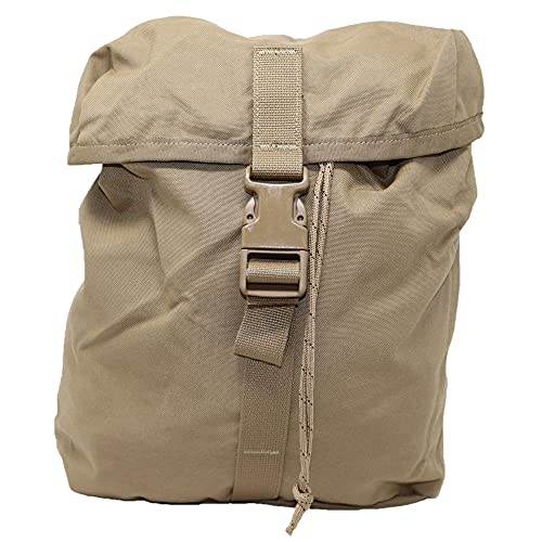 New Genuine Military Issue ILBE Sustainment Pouch, Utility Pouch, Tactical Bags, Coyote Brown Made in USA