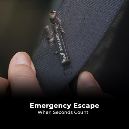Surevival Pen - Tactical Survival Pen with Seatbelt Cutter, Tungsten Window Breaker, Telescoping Tip, Bolt-Action Mechanis...