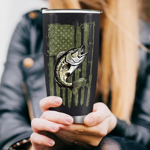 Coffee Travel Insulated Tumblers Mug Cup Water Bottle Fish Style Boys Girls Gifts for Christmas Birthday Children Day Anni...