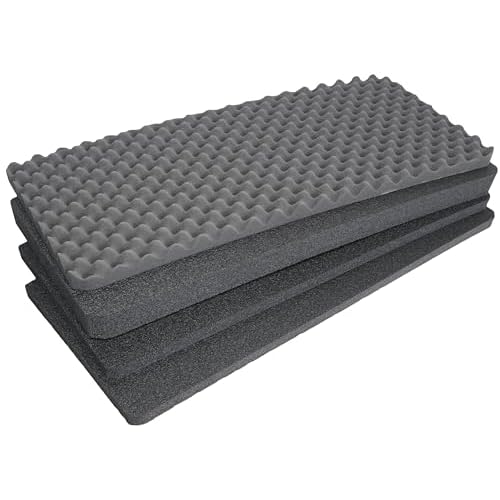 Case Club Closed Cell Polyethylene Foam Set to Fit Pelican Vault V700 Case
