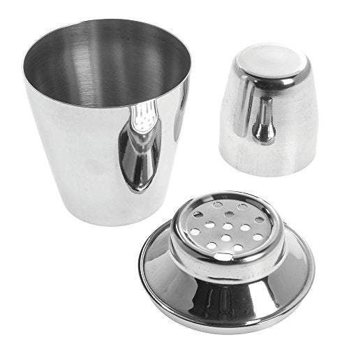 American Metalcraft CSJ108 8 oz 3-Piece Stainless Steel Cocktail Shaker