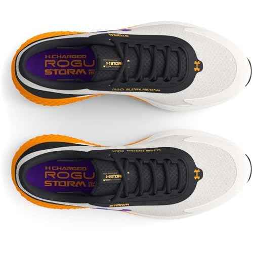 Under Armour Charged Rogue 3 Waterproof Shoes for Men ? Textile Upper, Lining, and Insole ? Synthetic Outsole