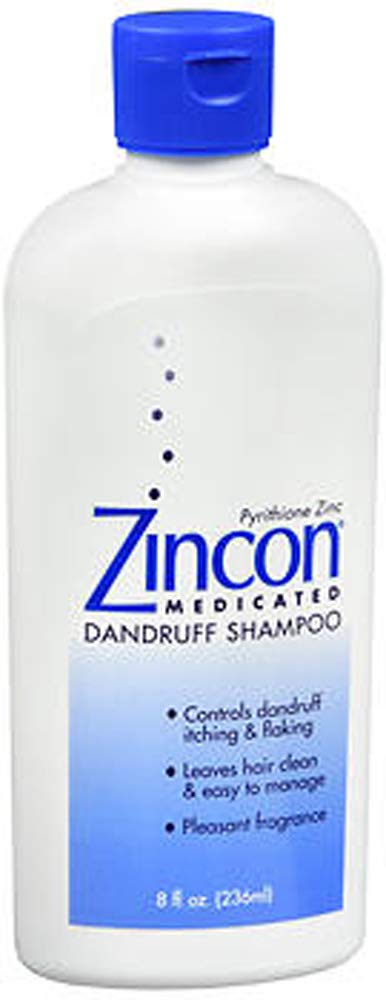 ZINCON SHAMPOO Size: 8 OZ (Pack of 2)