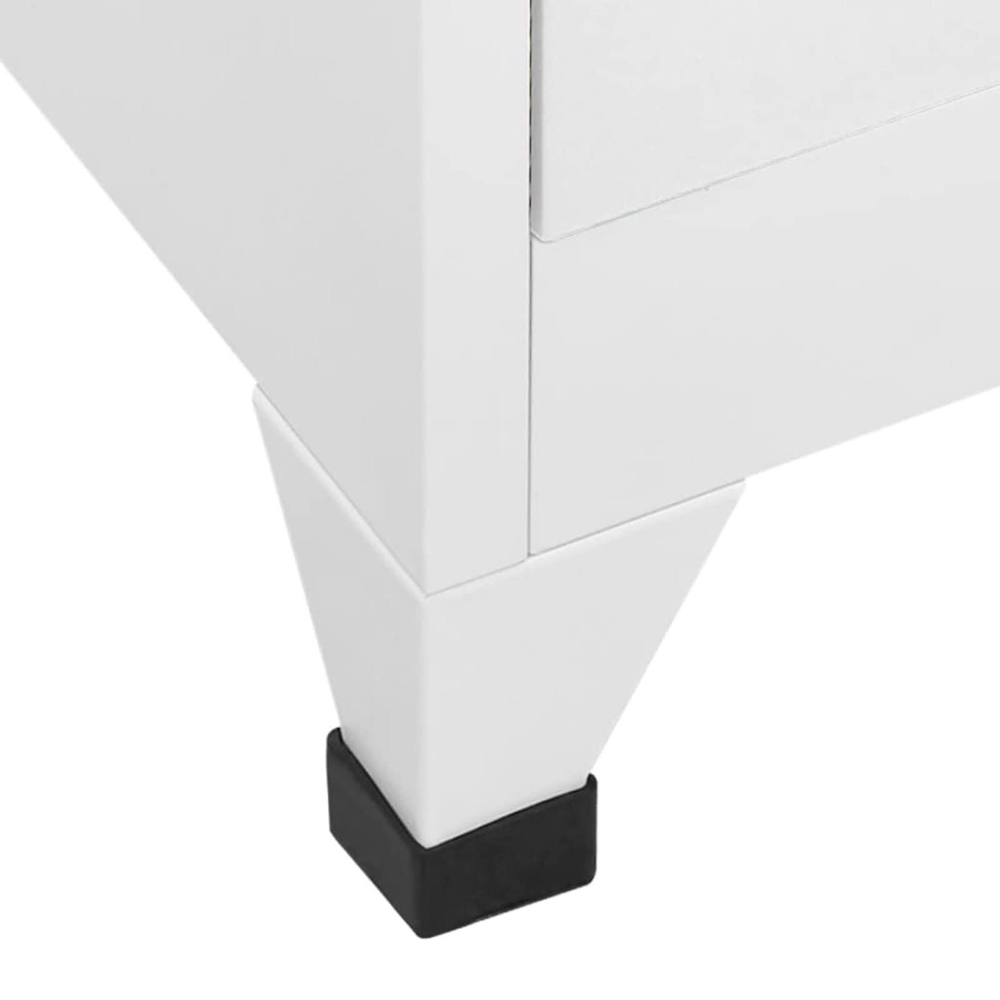 Gecheer Steel Locker Cabinet, Large Storage with Lockable Door, 15inx17.7inx70.9in, Grey Matte Finish, for Office or Sports Changing Rooms