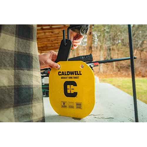 Caldwell Target Post and Frame with Ground Stakes, Rifle-Rated Steel, for Target Shooting and Outdoors