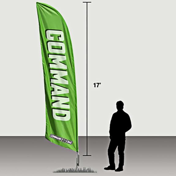 COMMAND GOBAG Incident Command Kit Rapid Deployment with Vests, Flag Banner, Strobe Light, Whiteboards & Accessories, Esse...