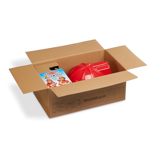 Melissa & Doug Fire Chief Role Play Costume Dress-Up Set