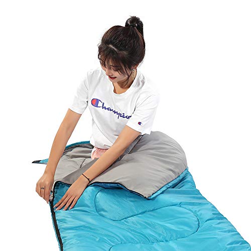 SWTMERRY Sleeping Bag 3 Seasons (Summer, Spring, Fall) Warm & Cool Weather - Lightweight,Waterproof Indoor & Outdoor Use f...