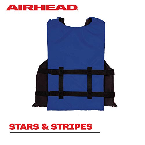 Connelly Teen 90-120lb Nylon Vest and Stars & Stripes USCG Life Jacket