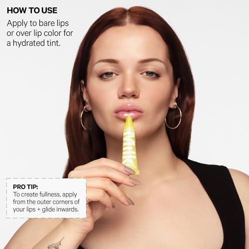 Milk Makeup Balmade Electrolyte Lip Balm – Hydrating, Sheer Gloss Nourishes + Replenishes Moisture – Clean, Vegan Formula ...