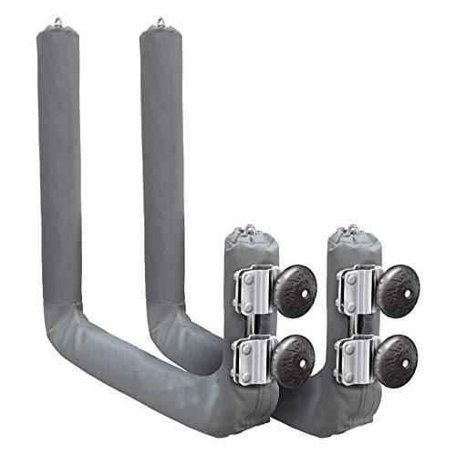 Magma Kayak/SUP Boat Rack R10-626-20-304 Stainless Steel Storage for Kayaks & Paddle Boards - Fits Standard Round Rail - I...