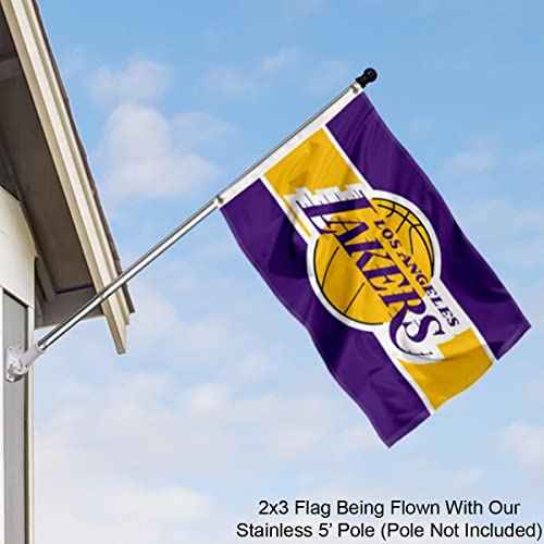 Los Angeles Lakers Small 2x3 Foot Banner Flag