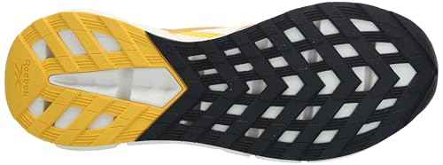 Reebok Unisex Zig Dynamica 5 Running Shoes, Retro Gold/Classic Yellow/Chalk, Men Size's 11.5/ Women's Size 13