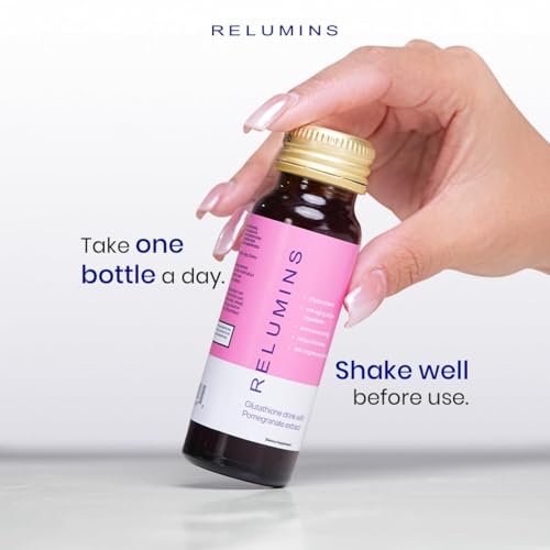 Relumins Glutathione Shots | New Year New You Glow | USA's No.1 Liquid Glutathione Drink with Collagen & Antioxidant Boost...