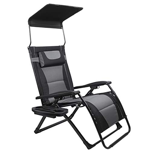 MedTens Heavy Duty Adjustable Reclining Folding Chair Outdoor Indoor Garden Pool Steel Camping Deck Backyard Chairs