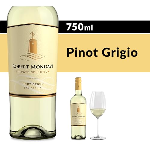 Robert Mondavi Private Selection Pinot Grigio White Wine, 750ml Bottle