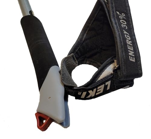 LEKI Nordic Walker Platinium Limited Edition Carbon Series 125cm Silver