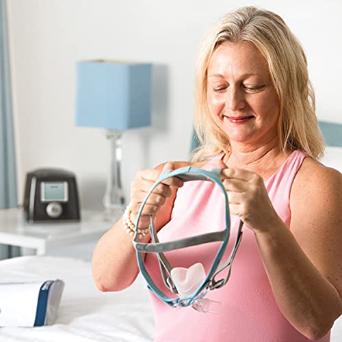 Organic Deal CPAP Headgear Strap Replacement for F&P Eson 2 Headgear – Compatible CPAP Mask Strap for F&P Eson Headgear - CPAP Mask Head Gear Replaces Fisher Paykel Simplus Headgear (Clips Not Incl)