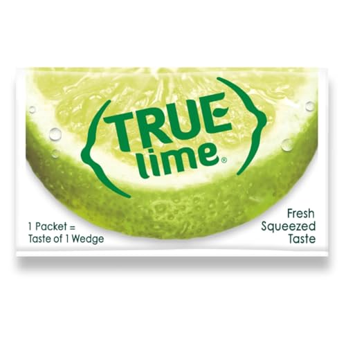 True Citrus TRUE LIME Water Enhancer, Bulk Dispenser, 100 Count (Pack of 1), 0 Calorie Drink Mix Packets For Water, Sugar ...