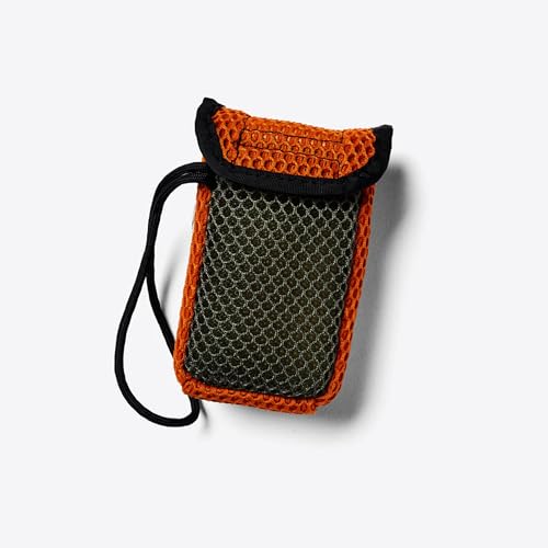 Duke Cannon Tactical Scrubber Soap Pouch - U.S. Military-Grade, Coarse and Soft Mesh, 550 Paracord, Shower Hygiene Essenti...