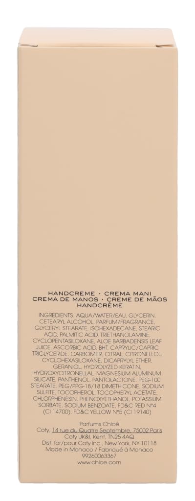 Chloe Signature Hand Cream, 2.5 Ounce/75ml
