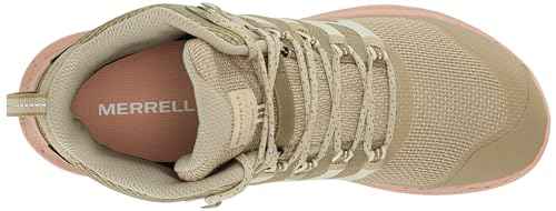 Merrell Women's Hiking Boot, Khaki/Peach, 7.5
