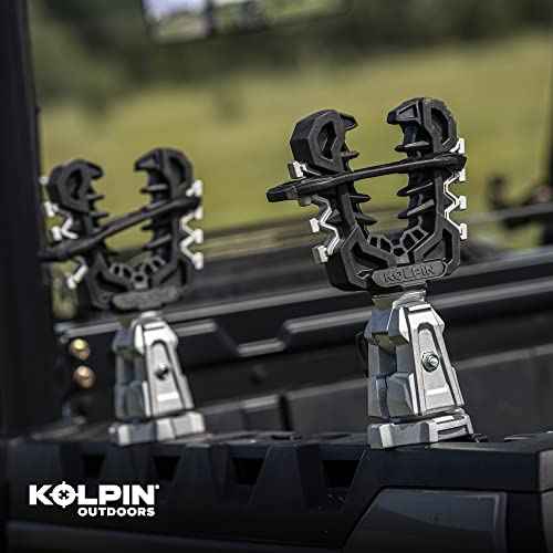 Rhino Grip¢ç Pro - Polaris UTV, Pair - Heavy Duty Carriers for Shovels, Guns, Bows, Augers, etc. - Use on Polaris Ranger, General, Xpedition, Pro XD