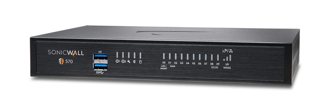 Sonicwall Tz570 Secure Upgrade Plus - 3Yr Essential Edition (02-Ssc-5661) | Tz570 Network Security Appliance With 3 Year Essenti