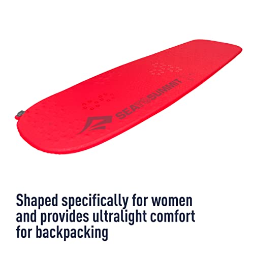 Sea to Summit Ultralight Self-Inflating Foam Sleeping Pad for Backpacking and Camping, Women's Large (72 x 23 x 1 inches)