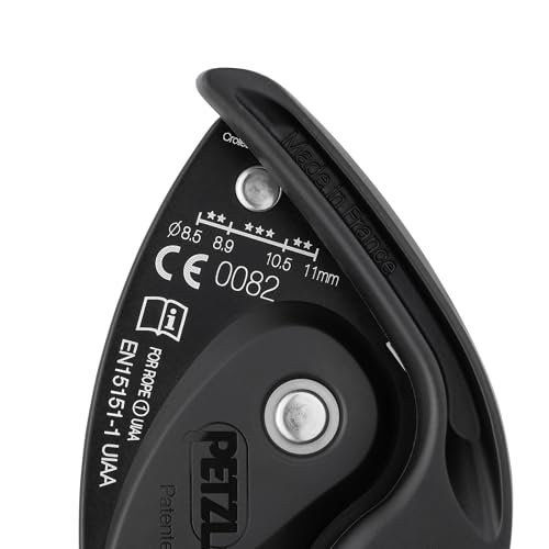 PETZL GRIGRI Belay Device - Belay Device with Cam-Assisted Blocking for Sport, Trad, and Top-Rope Climbing