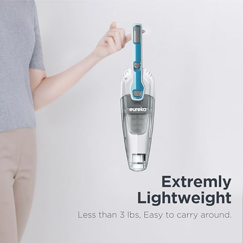 Eureka Corded Stick Vacuum Cleaner for Home Pet Hair, Lightweight Stick Vacuum Cleaner with Powerful Suction for Carpet Ti...