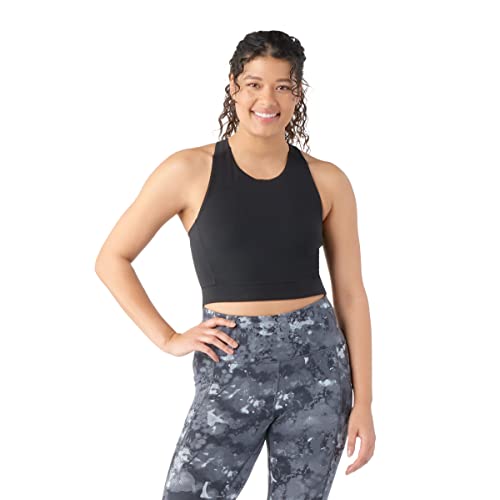Smartwool Women's Active Crop Bra Black S